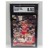1992-93 UD Game Faces #488 Michael Jordan SGC 8.5