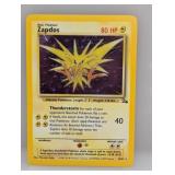 Pokemon 1999 Zapdos Holo 15 Edges