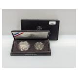 1989 Congressional Comm Two Coin Set