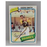 1980 Topps Ozzie Smith 393 HOF Corners