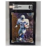 1996 Pacific #PC-16 Barry Sanders HOF  Rare SGC 8