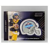 2016 Score Draft Jared Goff Helmet Patch #2 Crease
