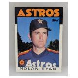 1986 Topps Nolan Ryan #100 Edges