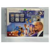 1965 US Special Mint Set & Postal Comm Page