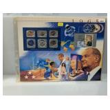 1965 US Special Mint Set & Postal Comm Page