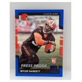 2017 Donruss Myles Garrett RC Blue Press Proof