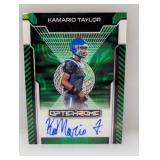 4/6 2025 Leaf Optichrome Kamario Taylor Auto BAKMT