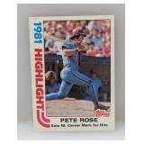 1982 Topps HL Pete Rose 4