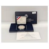 2000 90% Silv PF Library of Congress Comm $1