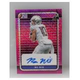 2023 Leaf Pro Set Auto 1/7 Pink Bo Nix #PA-BN1