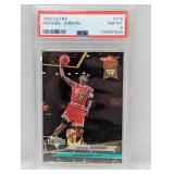 1992 Fleer Ultra Michael Jordan 216 PSA 8