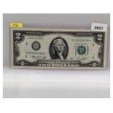 1976 $2 Fed Reserve Note