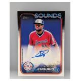 2024 Topps Pro Debut Jackson Chourio Auto #PD104