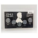 1943 Steel War Cents