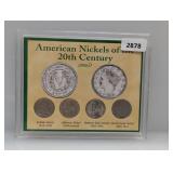 American Nickels of the 20th Century