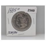 1885-O 90% Silv Morgan $1 Dollar