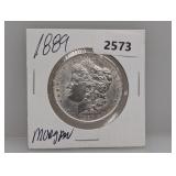 1889 90% Silv Morgan $1 Dollar