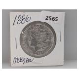 1886 90% Silv Morgan $1 Dollar