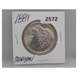 1889 90% Silv Morgan $1 Dollar