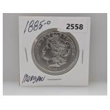 1885-O 90% Silv Morgan $1 Dollar