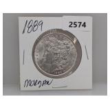 1889 90% Silv Morgan $1 Dollar