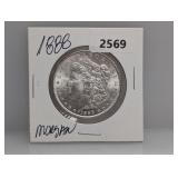 1888 90% Silv Morgan $1 Dollar