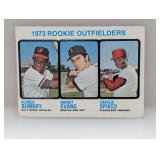 1973 Topps RCs Bumbry Evans Spikes RC #614 Damage