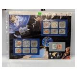 1970-P,D US Mint Set & Postal Comm Page