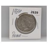 1926 90% Silv Peace $1 Dollar