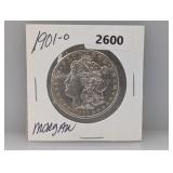 1901-O 90% Silv Morgan $1 Dollar