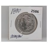 1896 90% Silv Morgan $1 Dollar