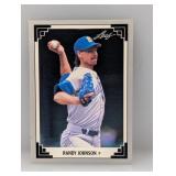 1991 Leaf #319 Randy Johnson 1st yr Seattle Stain