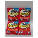 (4) 1988 Donruss Baseball Packs