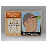 1988 Topps All Star Brooks Robinson HOF Corners