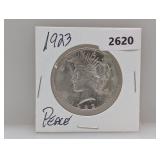 1923 90% Silv Peace $1 Dollar