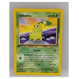 Pokemon 2000 1stï¿½Edition Chikorita 53 Scratches