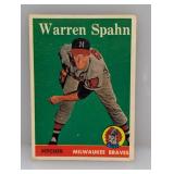1958 Topps Warren Spahn 270 Surface/Corners/Edges