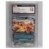 2023 Pokemon Charizard ex Holo #125 CGC 10