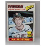 1977 Topps Mark Fidrych RC 265 Edges