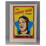 1971 Topps Gordie Howe Story Booklet #23