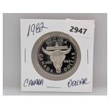 1982 Canada $1 Dollar