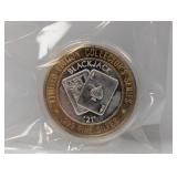 .999 Silv Blackjack Gaming Token