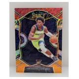 2020-21 Edwards Select Red Orange Shimmer Prizm RC