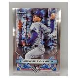 2024 Bowman Sterling Yoshinobu Yamamoto Rookie #40