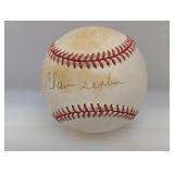 Warren Spahn Auto ONLB Baseball Beckett Auto COA