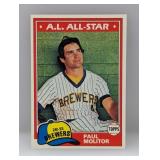 1981 Topps#300 Paul Molitar (HOF)