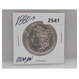 1880-S 90% Silv Morgan $1 Dollar