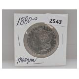 1880-O 90% Silv Morgan $1 Dollar