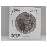 1879 90% Silv Morgan $1 Dollar