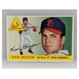 1955 Topps Ken Boyer #125 Surface/Corners
